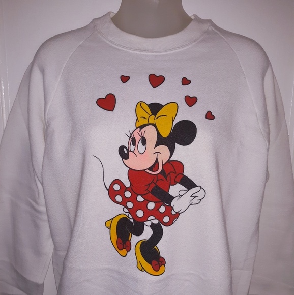 Vintage Tops - Vintage Minnie Mouse Disney Sweatshirt